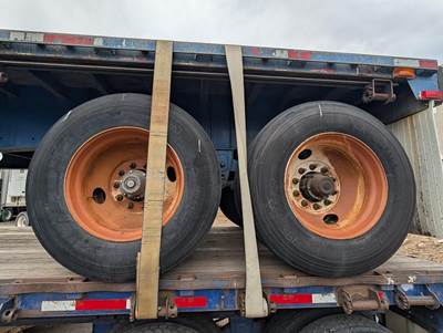 2007 Transcraft TL-2000 40ft Combination Flatbed Trailer - Spring, Fixed Axle