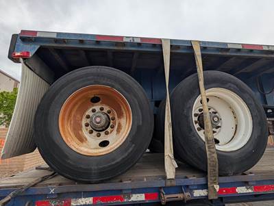 2007 Transcraft TL-2000 40ft Combination Flatbed Trailer - Spring, Fixed Axle