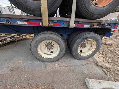 2007 Transcraft TL-2000 40ft Combination Flatbed Trailer - Spring, Fixed Axle