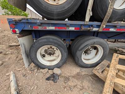 2007 Transcraft TL-2000 40ft Combination Flatbed Trailer - Spring, Fixed Axle