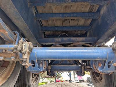 2007 Transcraft TL-2000 40ft Combination Flatbed Trailer - Spring, Fixed Axle