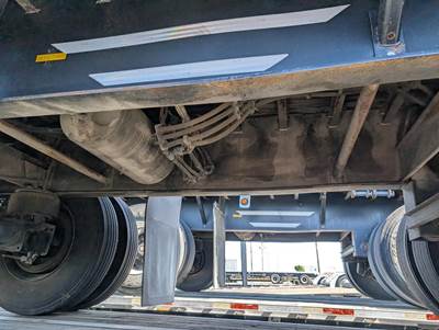 2007 Utility 48x102 Flatbed Trailer Air Ride Fixed Spread Axle