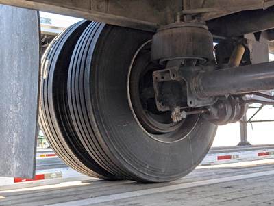 2007 Utility 48x102 Flatbed Trailer Air Ride Fixed Spread Axle