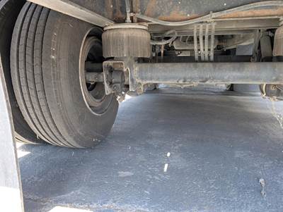 2007 Utility 48x102 Flatbed Trailer Air Ride Fixed Spread Axle