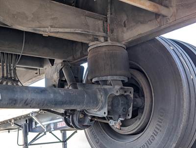 2006 Utility 48x102 Flatbed Trailer Air Ride Fixed Spread Axle