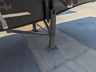 2006 Utility 48x102 Flatbed Trailer Air Ride Fixed Spread Axle