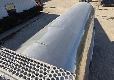 2008 Brenner Tandem Axle Stainless Steel Food Grade Tanker Trailer - Air Ride, Fixed Axle