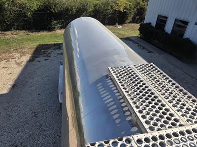 2008 Brenner Tandem Axle Stainless Steel Food Grade Tanker Trailer - Air Ride, Fixed Axle