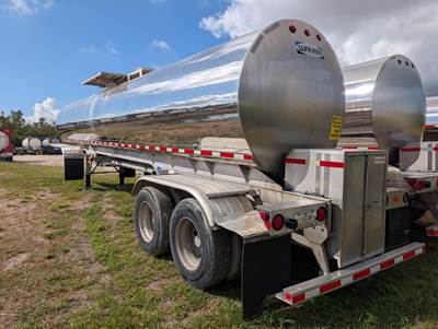 Polar Tandem Axle Stainless Steel Food Grade Tanker Trailer - Air Ride, Fixed Axle