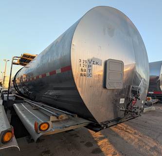 Polar Tandem Axle Stainless Steel Food Grade Tanker Trailer - Air Ride, Fixed Axle