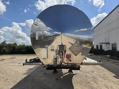 2009 Polar Tandem Axle Stainless Steel Food Grade Tanker Trailer - Air Ride, Fixed Axle