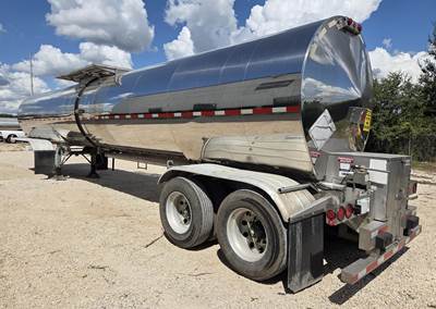 2009 Polar Tandem Axle Stainless Steel Food Grade Tanker Trailer - Air Ride, Fixed Axle