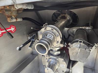 2009 Polar Tandem Axle Stainless Steel Food Grade Tanker Trailer - Air Ride, Fixed Axle