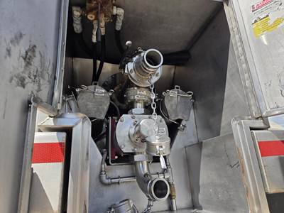 2009 Polar Tandem Axle Stainless Steel Food Grade Tanker Trailer - Air Ride, Fixed Axle