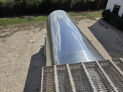 2009 Polar Tandem Axle Stainless Steel Food Grade Tanker Trailer - Air Ride, Fixed Axle
