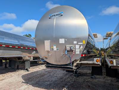 2011 Walker Food Grade Tanker Trailer w/ Stainless Steel Pump and In-Transit Heat