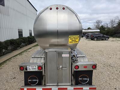 2011 Walker Tandem Axle Stainless Steel Food Grade Tanker Trailer Air Ride Fixed Axle