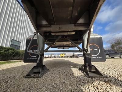 2011 Walker Tandem Axle Stainless Steel Food Grade Tanker Trailer Air Ride Fixed Axle