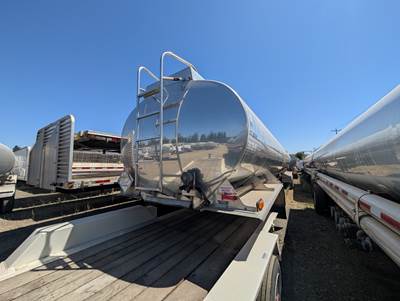 1998 Beall Fuel Tanker Trailer Run in California