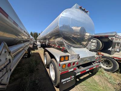 Beall Tandem Axle Aluminum Fuel Tanker Trailer - Spring, Fixed Axle