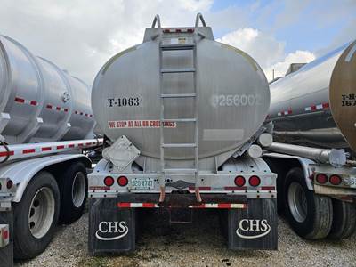 1992 Beall Tandem Axle Aluminum Fuel Tanker Trailer - Spring, Fixed Axle