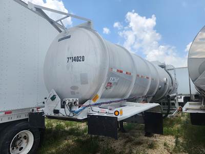 Brenner 43ft Tandem Axle Aluminum Fuel Tanker Trailer - Air Ride, Fixed Axle