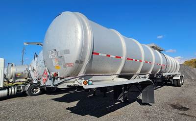2007 Brenner 9000 GAL DIESEL / IN-TEST / AIR-RIDE Crude Oil Tank Trailer