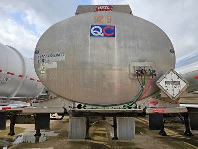 2018 Heil Tandem Axle Aluminum Fuel Tanker Trailer - Air Ride, Fixed Axle