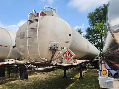 Heil 44ft Tandem Axle Aluminum Fuel Tanker Trailer - Air Ride, Fixed Axle