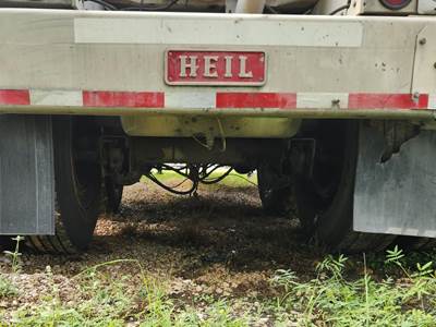 2001 Heil 44ft Tandem Axle Aluminum Fuel Tanker Trailer - Air Ride, Fixed Axle