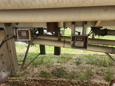 2001 Heil 43ft Tandem Axle Aluminum Fuel Tanker Trailer - Spring, Fixed Axle