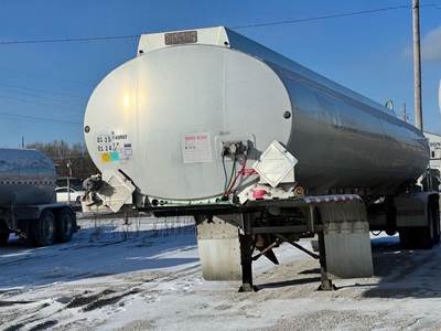 Heil 43ft Tandem Axle Aluminum Fuel Tanker Trailer - Air Ride, Fixed Axle