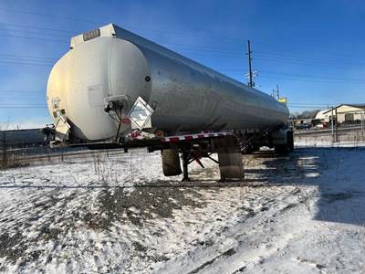 Heil 43ft Tandem Axle Aluminum Fuel Tanker Trailer - Air Ride, Fixed Axle