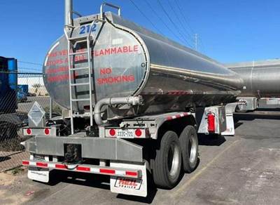 2021 Heil Tandem Axle Aluminum Fuel Tanker Trailer - Air Ride, Fixed Axle