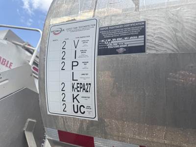 2021 Heil Tandem Axle Aluminum Fuel Tanker Trailer - Air Ride, Fixed Axle