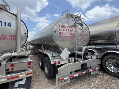 2021 Heil Tandem Axle Aluminum Fuel Tanker Trailer - Air Ride, Fixed Axle