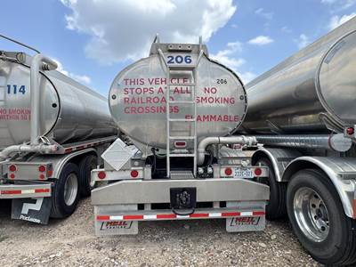 2021 Heil Tandem Axle Aluminum Fuel Tanker Trailer - Air Ride, Fixed Axle