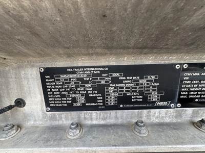 2021 Heil Tandem Axle Aluminum Fuel Tanker Trailer - Air Ride, Fixed Axle
