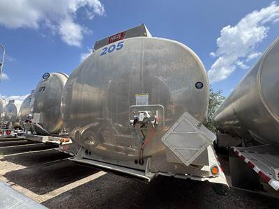 Heil Tandem Axle Aluminum Fuel Tanker Trailer - Air Ride, Fixed Axle