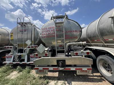 2021 Heil Tandem Axle Aluminum Fuel Tanker Trailer - Air Ride, Fixed Axle