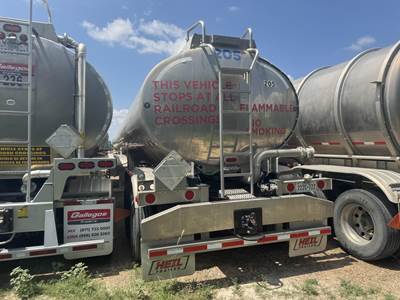 2021 Heil Tandem Axle Aluminum Fuel Tanker Trailer - Air Ride, Fixed Axle
