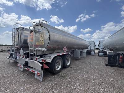 2021 Heil Tandem Axle Aluminum Fuel Tanker Trailer - Air Ride, Fixed Axle