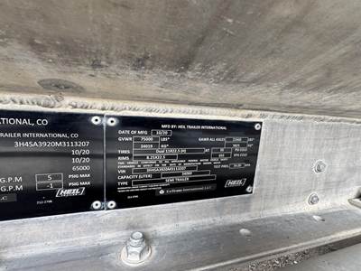 2021 Heil Tandem Axle Aluminum Fuel Tanker Trailer - Air Ride, Fixed Axle