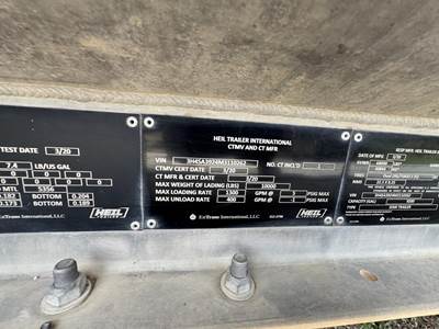 2021 Heil Tandem Axle Aluminum Fuel Tanker Trailer - Air Ride, Fixed Axle
