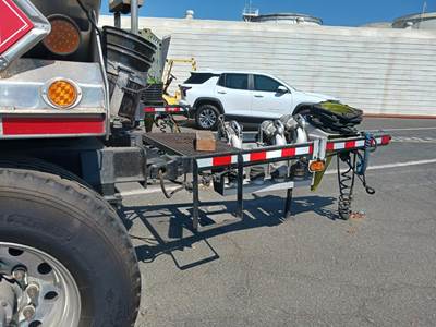 2002 Paramount Single Axle Aluminum Fuel Tanker Trailer - Spring, Fixed Axle