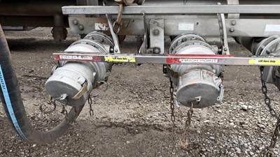 2003 Polar Tandem Axle Aluminum Fuel Tanker Trailer Air Ride Fixed Axle