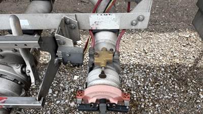 2003 Polar Tandem Axle Aluminum Fuel Tanker Trailer Air Ride Fixed Axle