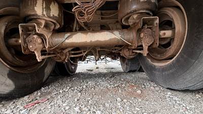 2003 Polar Tandem Axle Aluminum Fuel Tanker Trailer Air Ride Fixed Axle