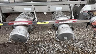 2003 Polar Tandem Axle Aluminum Fuel Tanker Trailer Air Ride Fixed Axle