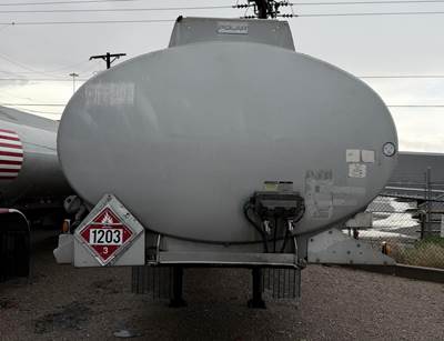 2003 Polar Tandem Axle Aluminum Fuel Tanker Trailer Air Ride Fixed Axle